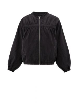 YAYA Cropped bomber jacket phantom