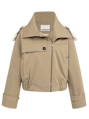 YAYA Kort trenchcoat bomberjack khaki green