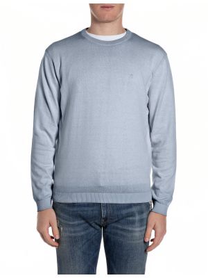 Replay knit uk4705 g20785a blauw