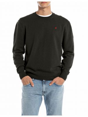 Replay maglia knit trui black