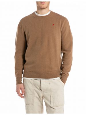Replay maglia knit trui camel