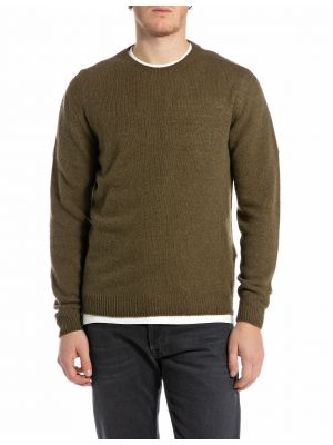 Replay maglia knit trui musk melange