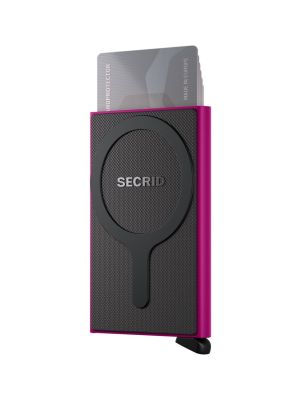 Secrid wallet cardprotector for magsafe fuchsia