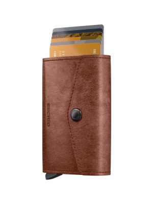 Secrid wallet envelope vintage cognac