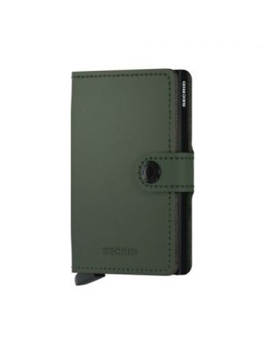 Secrid miniwallet matte green-black