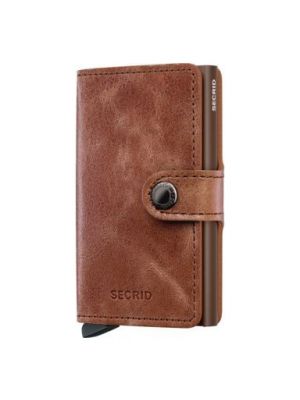 Secrid miniwallet vintage cognac-brown