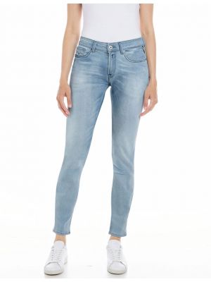 Replay new luz slim fit c-tretch jeans light blue