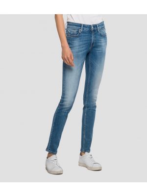 Replay new luz power stretch jeans medium blue