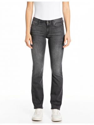 Replay new luz bootcut fit jeans black
