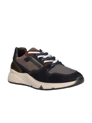 Berkelmans Zandvoort Navy Marino Suede