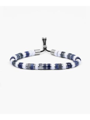 Pig & hen brontide 6mm adjustable Aomori | Silver
