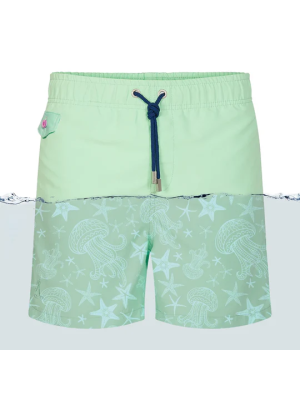 Ramatuelle magic print 2 swim short green