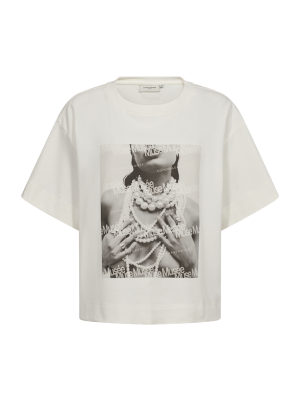 Copenhage Muse cmmuse tee with print jet stream