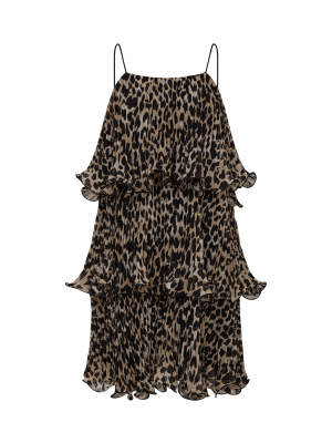 Copenhagen Muse CMkira dress 5 layers plisse black