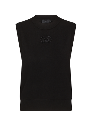 Copenhagen Muse cmveran waistcoat with logo black