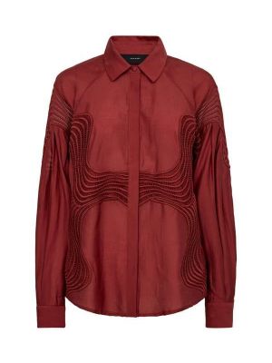 Copenhagen Muse cmmolly shirt lace band red pear