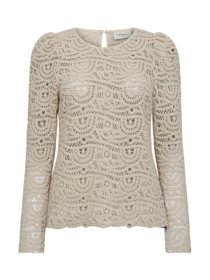 Copenhage Muse cmkarla blouse withe lace jet strea