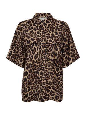 Copenhagen Muse CMgabby shirt print almond peach b