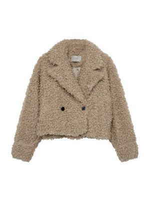 Copenhagen Muse cmcurly jacket short fur peyote m
