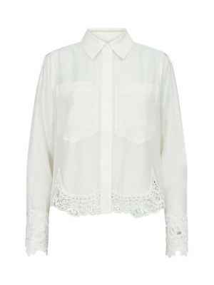 Copenhagen Muse cmmolly shirt with lace jet stream