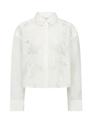 Copenhagen muse cmmolly shirt lace boxy jet stream